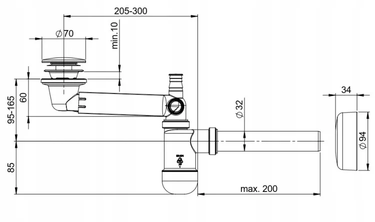 Syfon PRELOC 400
