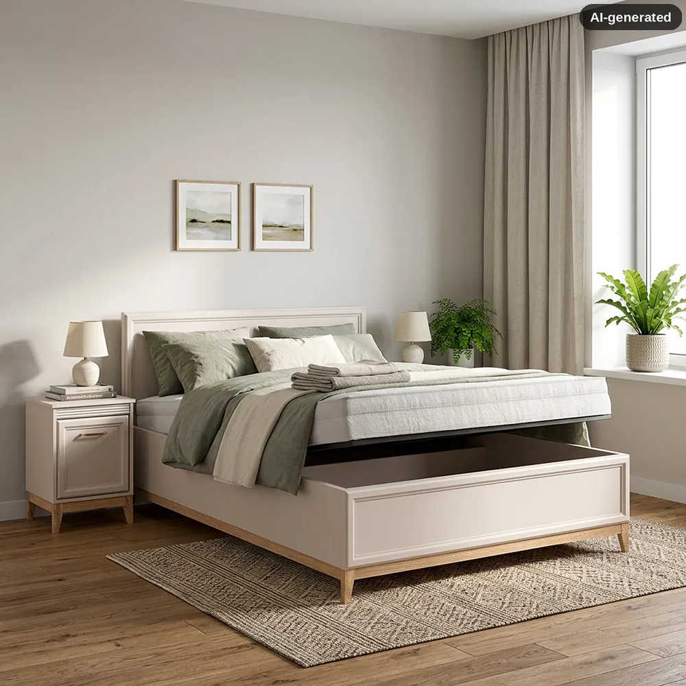 Łóżko z pojemnikiem Windsor W-17