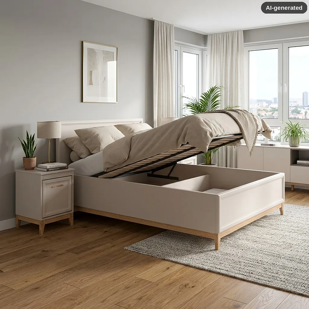 Łóżko z pojemnikiem Windsor W-17